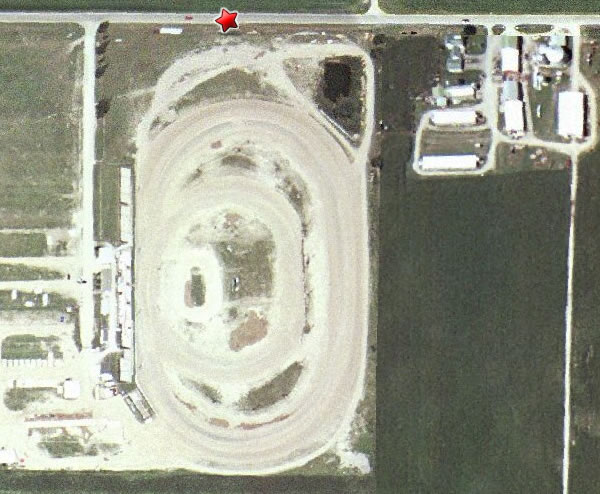 I-96 Speedway - Aerial Photo